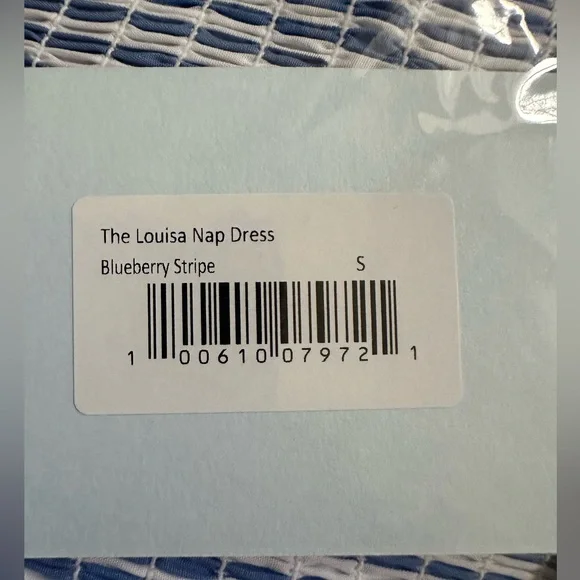 Hill House Louisa Nap Dress - Blueberry Stripe. S. NWT. - Picture 9 of 9